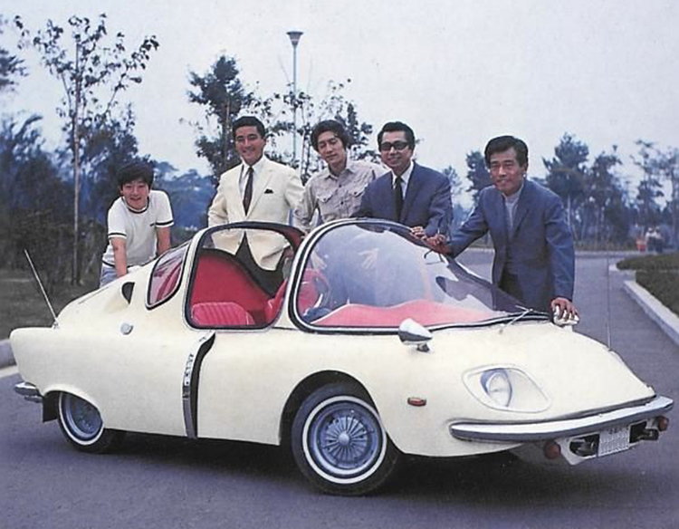 PROTOTIPO SOBRE LA BASE DEL SUBARU 360 (1967)